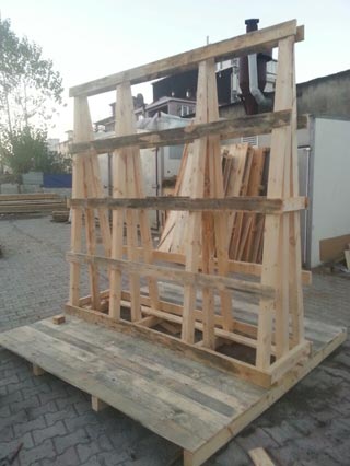 Cam Palet İmalatı, A palet imalat