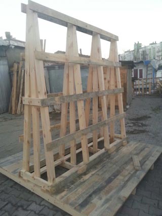 Cam Palet İmalatı, A palet imalat